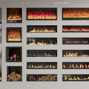 Fireplace 3Dmodels Vol 01 Vray 2023