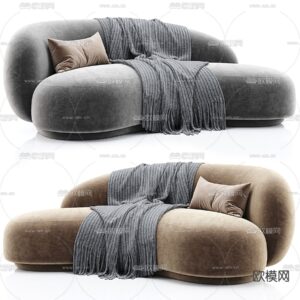 Curved Sofa 3Dmodels Vol 01 Vray 2023