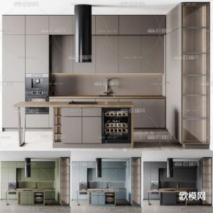 Cupboard Kitchen 3Dmodels Vol 01 Vray 2023