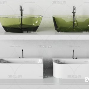 Bath Tub 3Dmodels Vol 01 Vray 2023