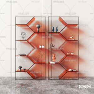 Decorative Cabinet 3Dmodels Vol 01 Vray 2023