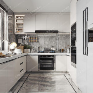 Free Kitchen Scene For Vray and 3dsmax 01