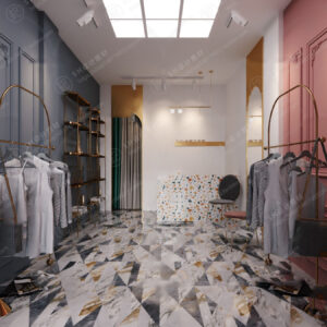 Free Clothing Store Scene For Vray and 3dsmax 01