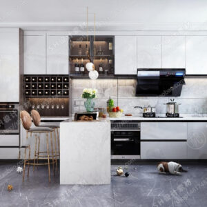 Free Kitchen Scene For Vray and 3dsmax 05