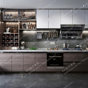Free Kitchen Scene For Vray and 3dsmax 08