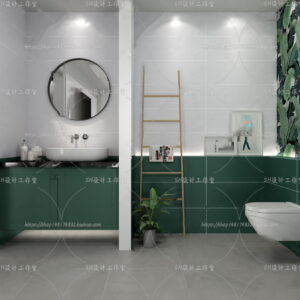 Free Bathroom Scene For Vray and 3dsmax 08