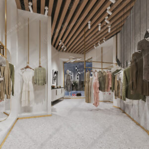 Free Clothing Store Scene For Vray and 3dsmax 12
