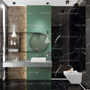 Free Bathroom Scene For Vray and 3dsmax 13