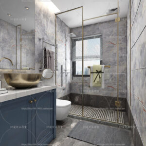 Free Bathroom Scene For Vray and 3dsmax 14
