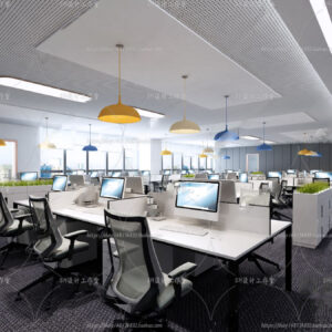 Free Office Scene For Vray and 3dsmax 16