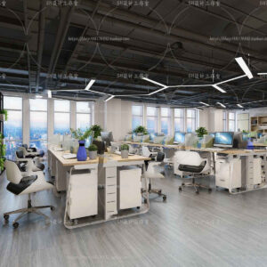 Free Office Scene For Vray and 3dsmax 19