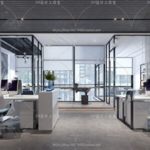 Free Office Scene For Vray and 3dsmax 20
