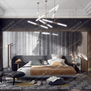 Free Bedroom Scene For Vray and 3dsmax 13