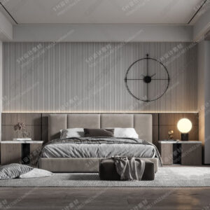 Free Bedroom Scene For Vray and 3dsmax 17
