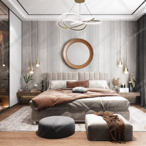 Free Bedroom Scene For Vray and 3dsmax 19